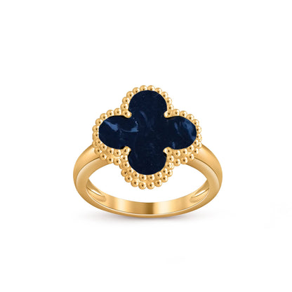 [Riva Jewelry]LUCKY CLOVER VINTAGE GOLD RING COLLECTION