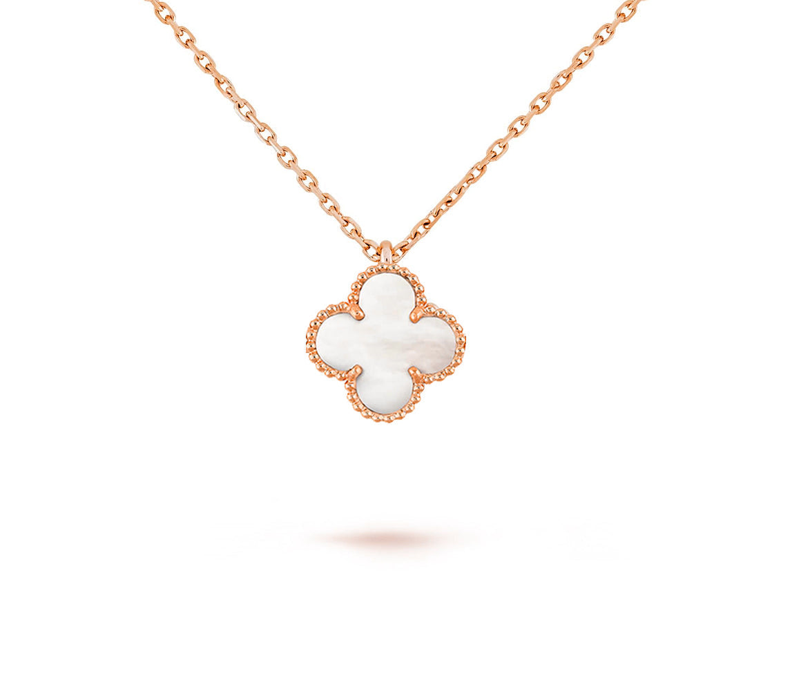 [Riva Jewelry]9.5MM MINI CLOVER PENDANT NECKLACE COLLECTION