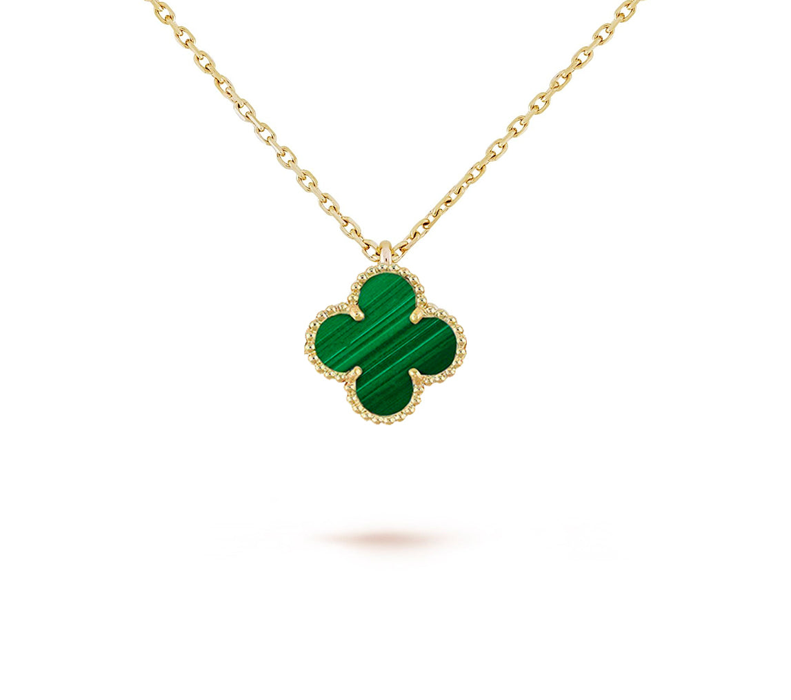 [Riva Jewelry]9.5MM MINI CLOVER PENDANT NECKLACE COLLECTION