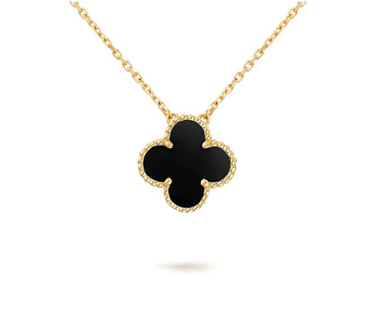 [Riva Jewelry]15MM CLOVER FLOWER PENDANT NECKLACE COLLECTION