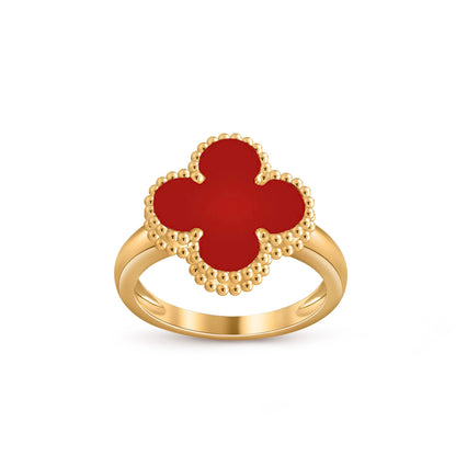 [Riva Jewelry]LUCKY CLOVER VINTAGE GOLD RING COLLECTION