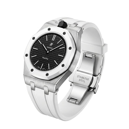 [Riva Jewelry]Royal Oak Pop Exclusive Steel Case & Silicone Strap With Cradle