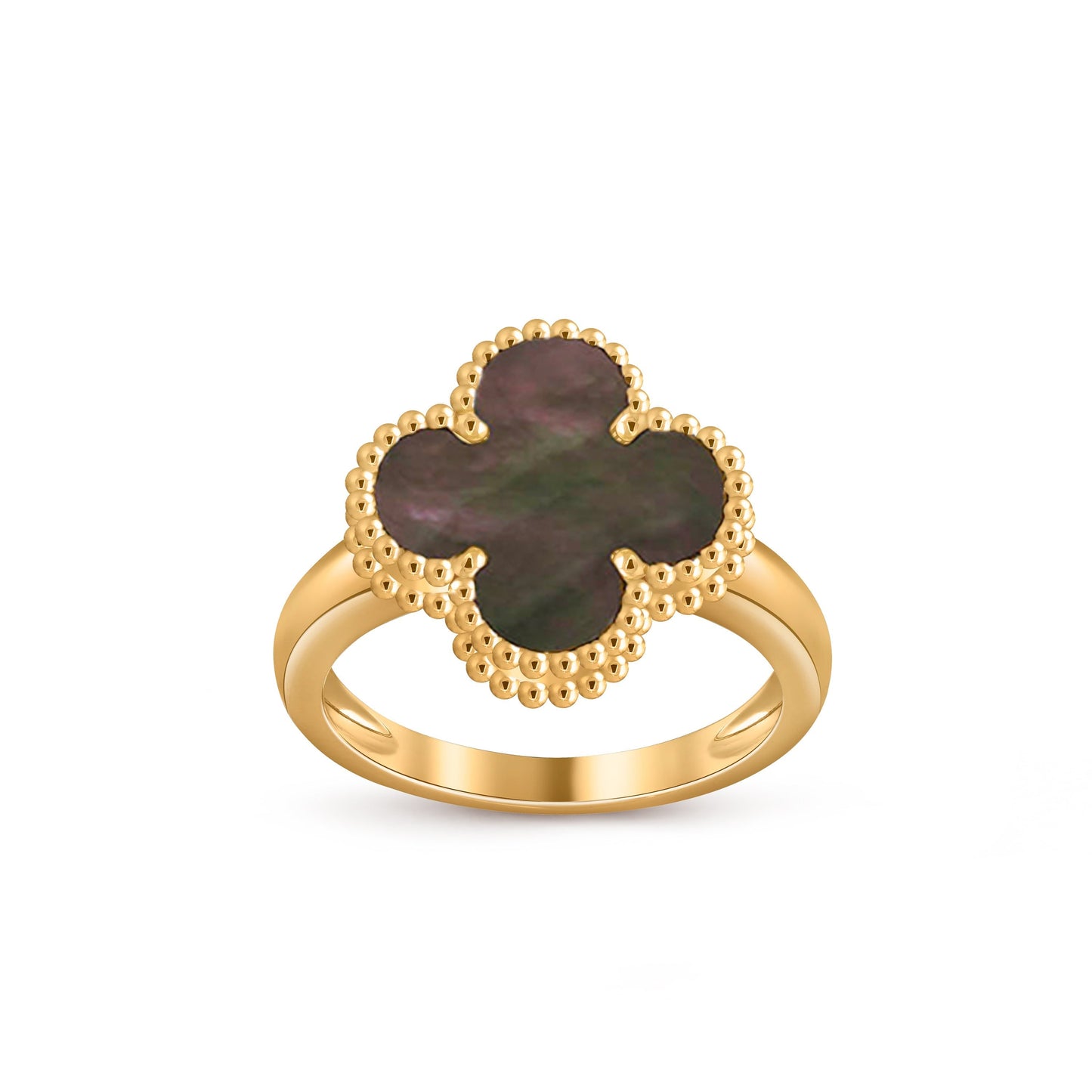 [Riva Jewelry]LUCKY CLOVER VINTAGE GOLD RING COLLECTION