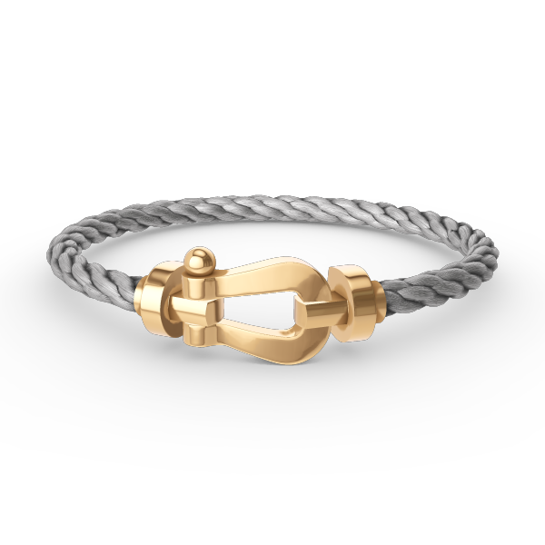 [Riva Jewelry]FORCE LARGE HORSESHOE BRACELET - GOLD