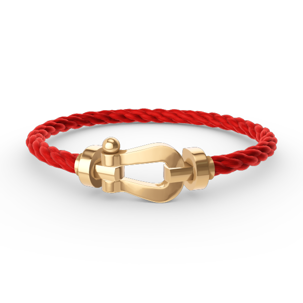[Riva Jewelry]FORCE LARGE HORSESHOE BRACELET - GOLD