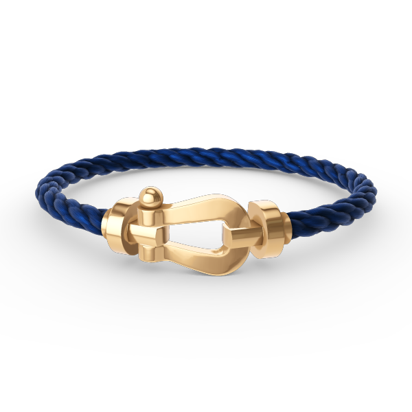 [Riva Jewelry]FORCE LARGE HORSESHOE BRACELET - GOLD
