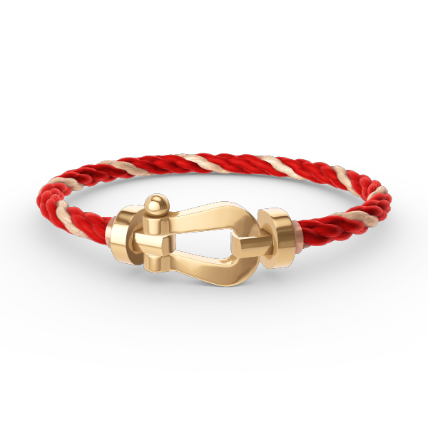 [Riva Jewelry]FORCE LARGE HORSESHOE BRACELET - GOLD