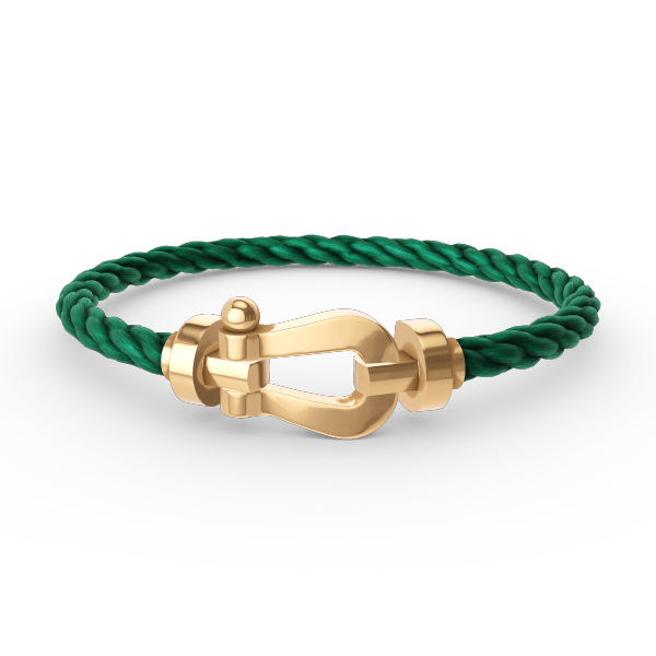 [Riva Jewelry]FORCE LARGE HORSESHOE BRACELET - GOLD