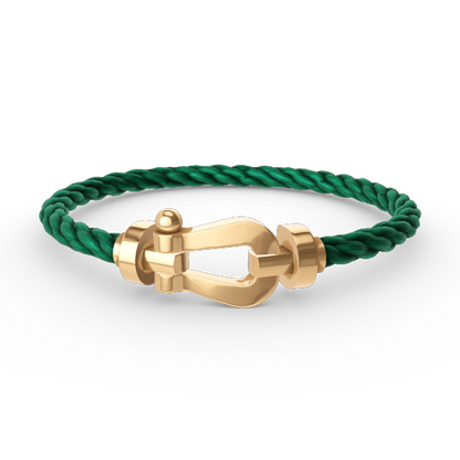 [Riva Jewelry]FORCE LARGE HORSESHOE BRACELET - GOLD