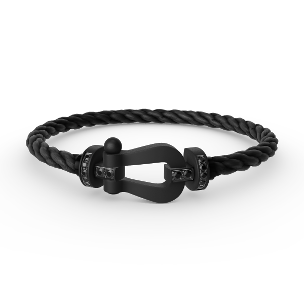 [Riva Jewelry]FORCE LARGE SERIES BLACK SAMURAI BRACELET