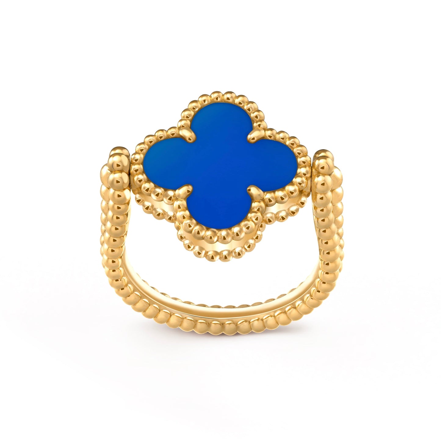 [Riva Jewelry]LUCKY CLOVER GOLD REVERSIBLE RING