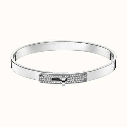 [Riva Jewelry]KELLY SILVER DIAMOND BRACELET