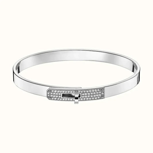 [Riva Jewelry]KELLY SILVER DIAMOND BRACELET