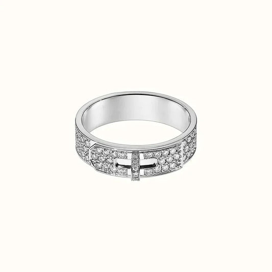 [Riva Jewelry]KELLY SILVER DIAMOND RING