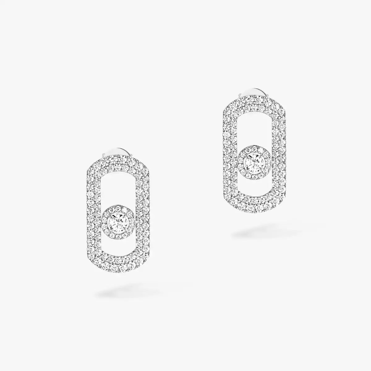 [Riva Jewelry]SO MOVE PAVÉ DIAMOND EARRINGS