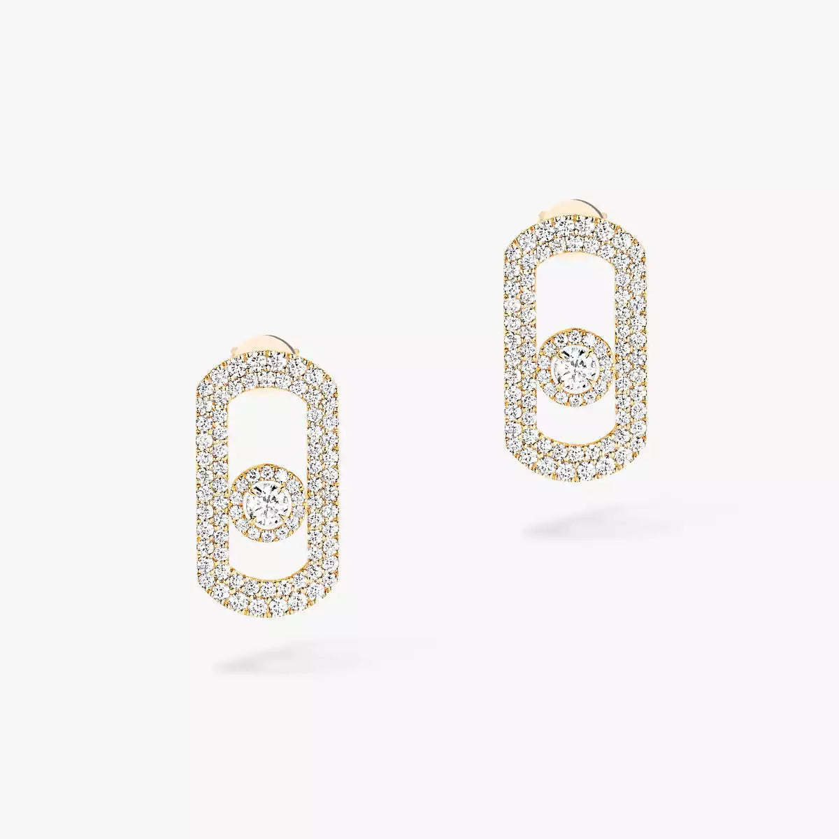 [Riva Jewelry]SO MOVE PAVÉ DIAMOND EARRINGS