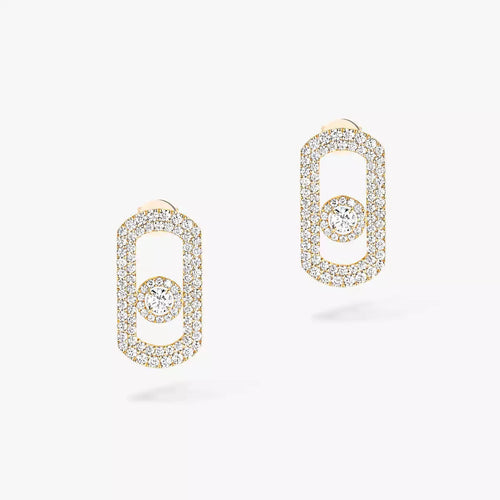 [Riva Jewelry]SO MOVE PAVÉ DIAMOND EARRINGS