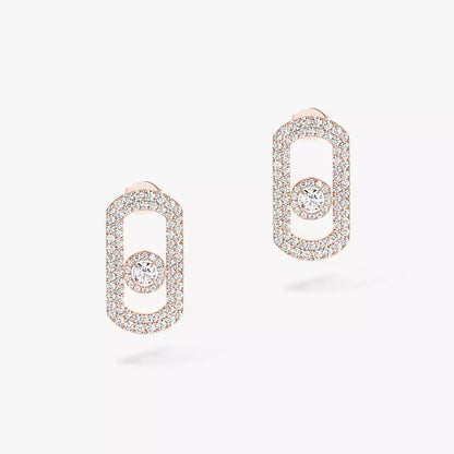[Riva Jewelry]SO MOVE PAVÉ DIAMOND EARRINGS