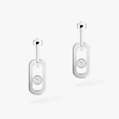 [Riva Jewelry]SO MOVE XL DIAMOND HOOP EARRINGS