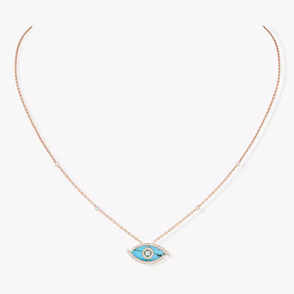 [Riva Jewelry]LUCKY EYE DIAMOND NECKLACE