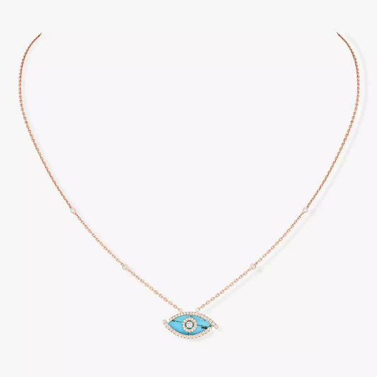 [Riva Jewelry]LUCKY EYE DIAMOND NECKLACE