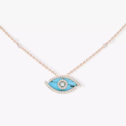 [Riva Jewelry]LUCKY EYE DIAMOND NECKLACE