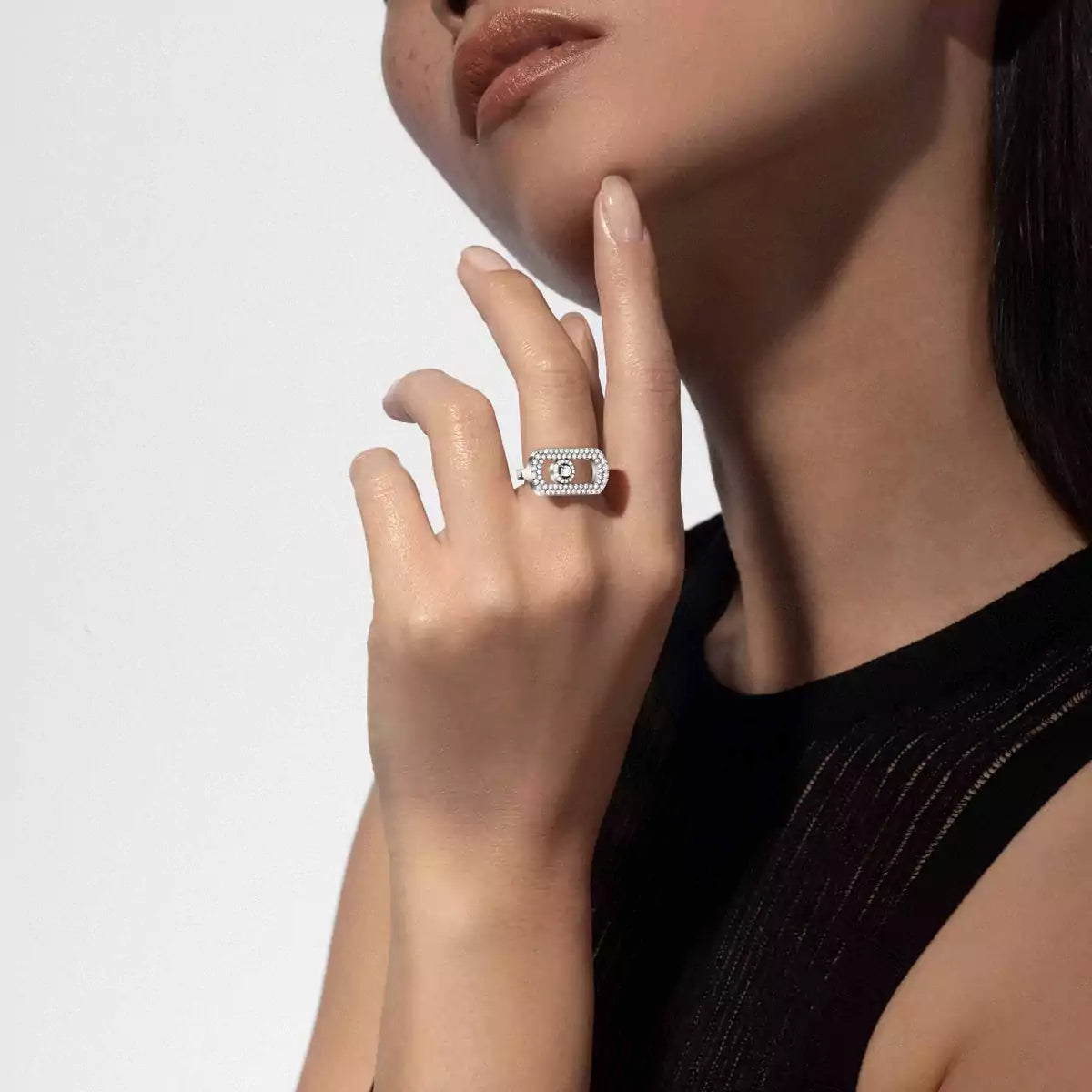 [Riva Jewelry]SO MOVE FULL PAVÉ DIAMOND RING
