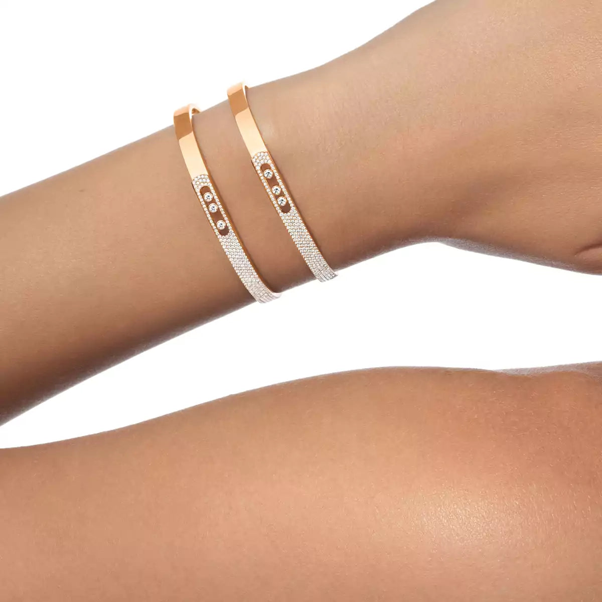[Riva Jewelry]MOVE NOA PAVÉ DIAMOND BANGLE BRACELET