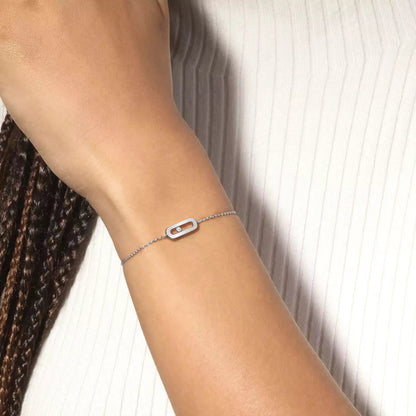 [Riva Jewelry]MOVE UNO SINGLE DIAMOND BRACELET