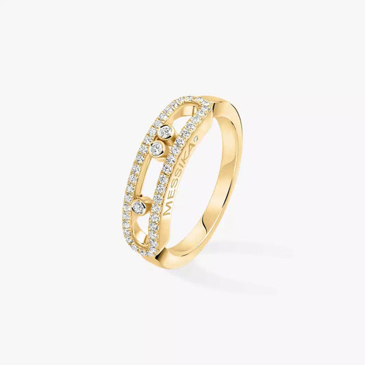 [Riva Jewelry]BABY MOVE PAVÉ DIAMOND RING