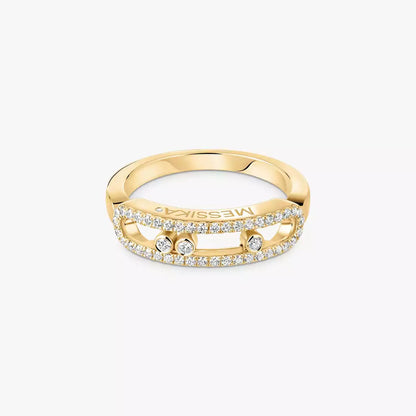 [Riva Jewelry]BABY MOVE PAVÉ DIAMOND RING