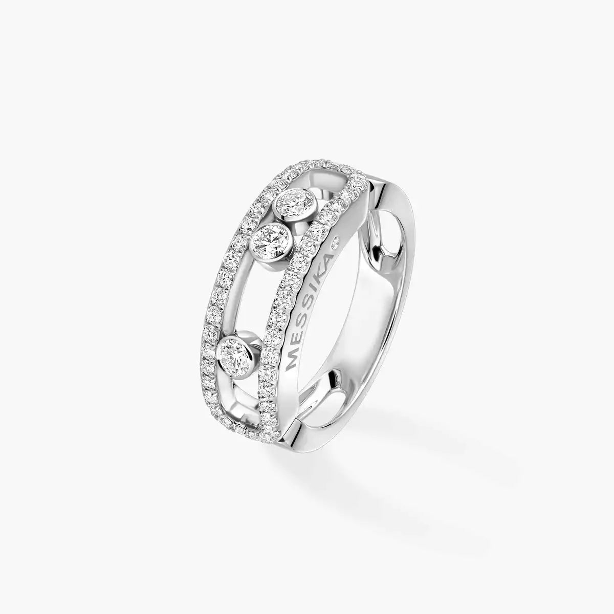 [Riva Jewelry]BABY MOVE PAVÉ DIAMOND RING