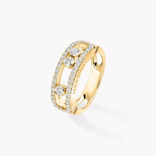 [Riva Jewelry]BABY MOVE PAVÉ DIAMOND RING