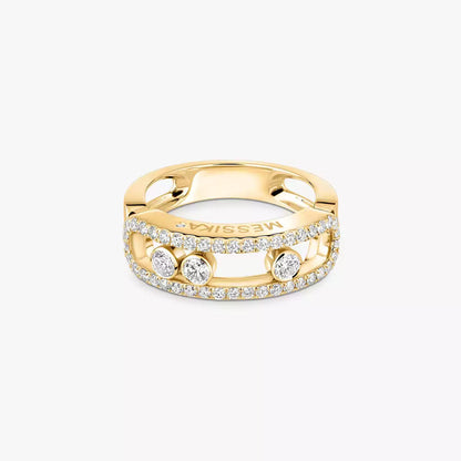 [Riva Jewelry]BABY MOVE PAVÉ DIAMOND RING