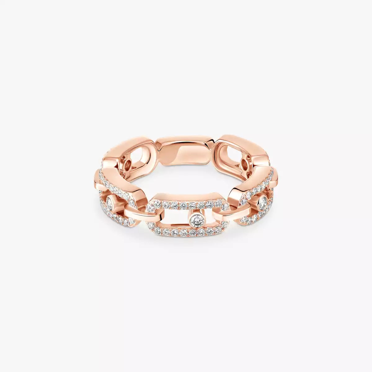 [Riva Jewelry]MOVE LINK PAVÉ DIAMOND RING