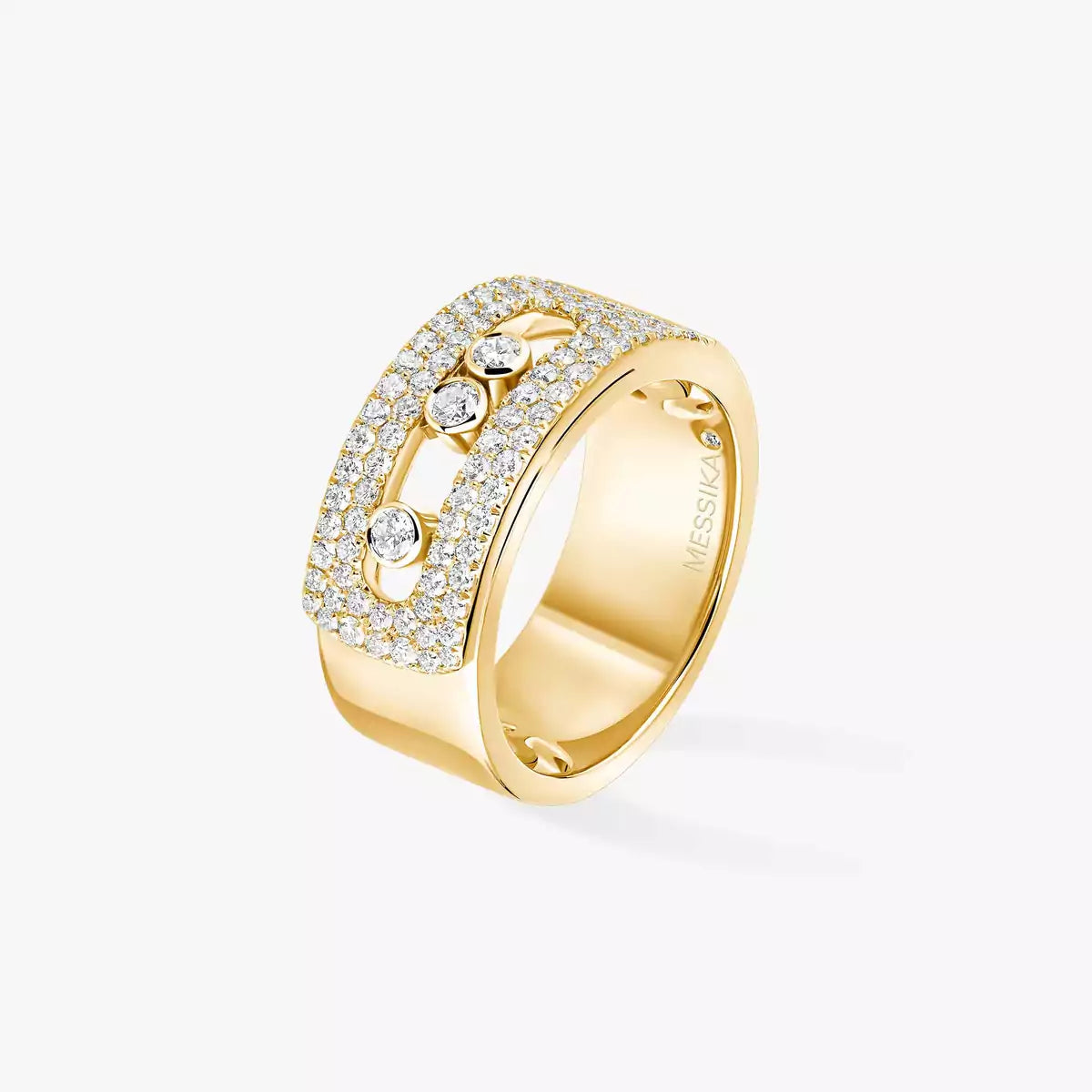 [Riva Jewelry]MOVE NOA PAVÉ DIAMOND INTERLOCKING RING