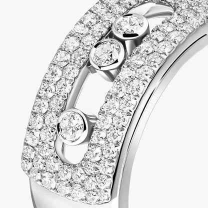 [Riva Jewelry]MOVE NOA PAVÉ DIAMOND INTERLOCKING RING