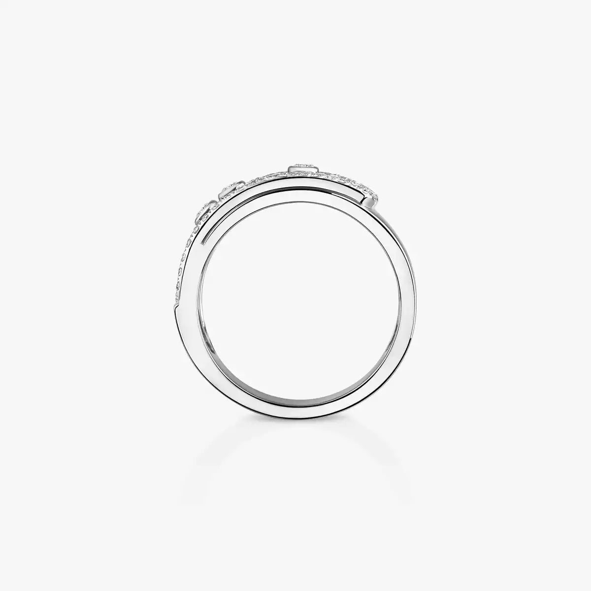 [Riva Jewelry]MOVE NOA PAVÉ DIAMOND INTERLOCKING RING