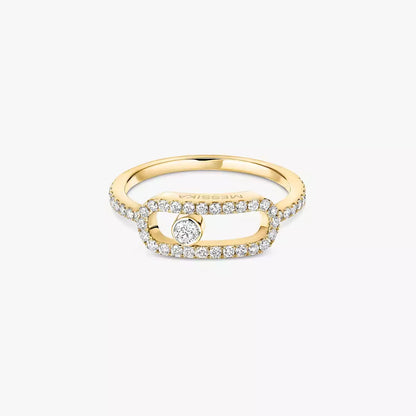 [Riva Jewelry]MOVE UNO FULL PAVÉ DIAMOND RING