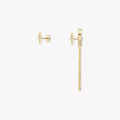 [Riva Jewelry]MOVE UNO ALL DIAMOND STUD EARRINGS
