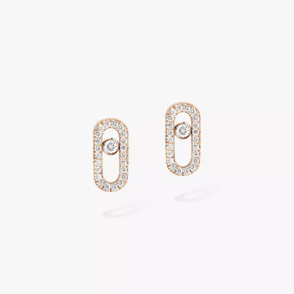 [Riva Jewelry]MOVE UNO DIAMOND EARRINGS