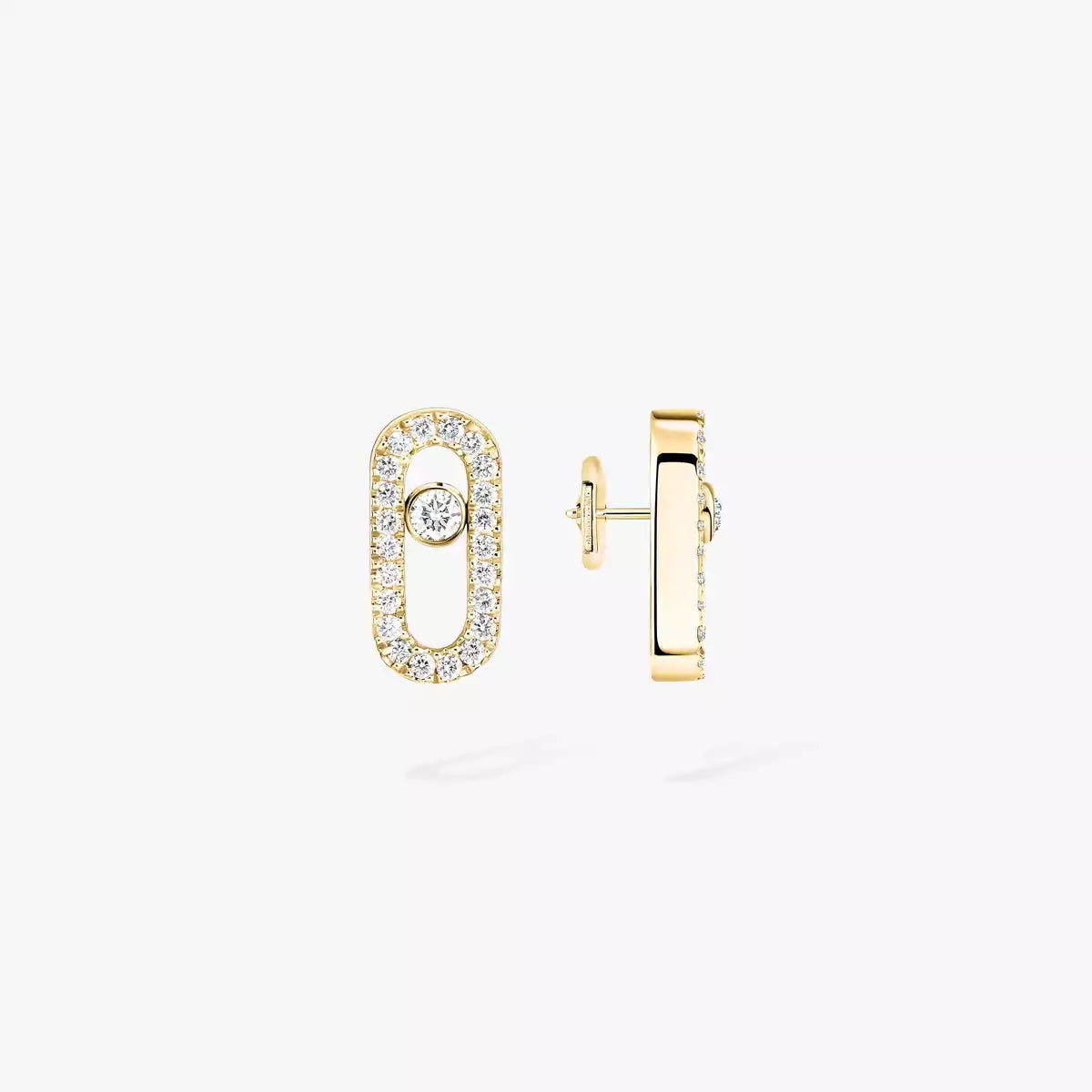 [Riva Jewelry]MOVE UNO DIAMOND EARRINGS