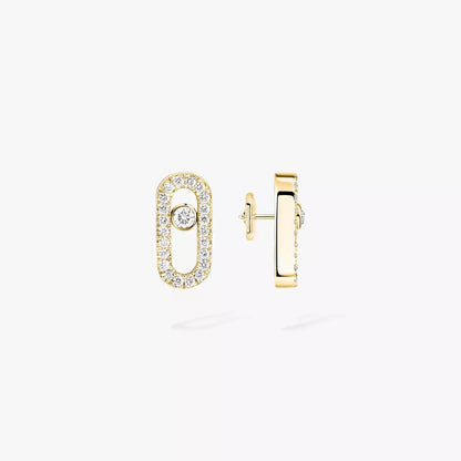 [Riva Jewelry]MOVE UNO DIAMOND EARRINGS