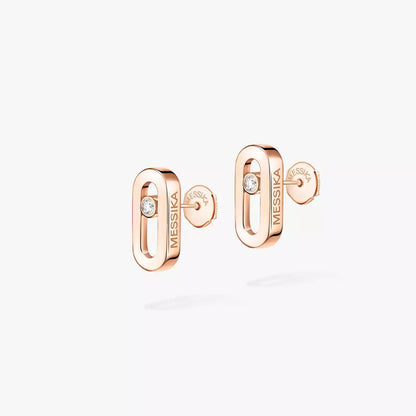 [Riva Jewelry]MOVE UNO DIAMOND STUD EARRINGS