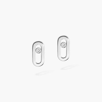 [Riva Jewelry]MOVE UNO DIAMOND STUD EARRINGS