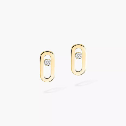 [Riva Jewelry]MOVE UNO DIAMOND STUD EARRINGS