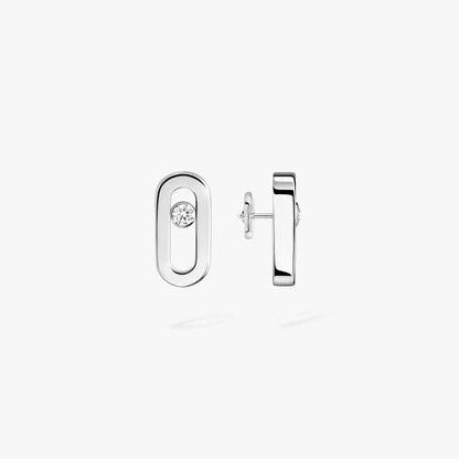 [Riva Jewelry]MOVE UNO DIAMOND STUD EARRINGS