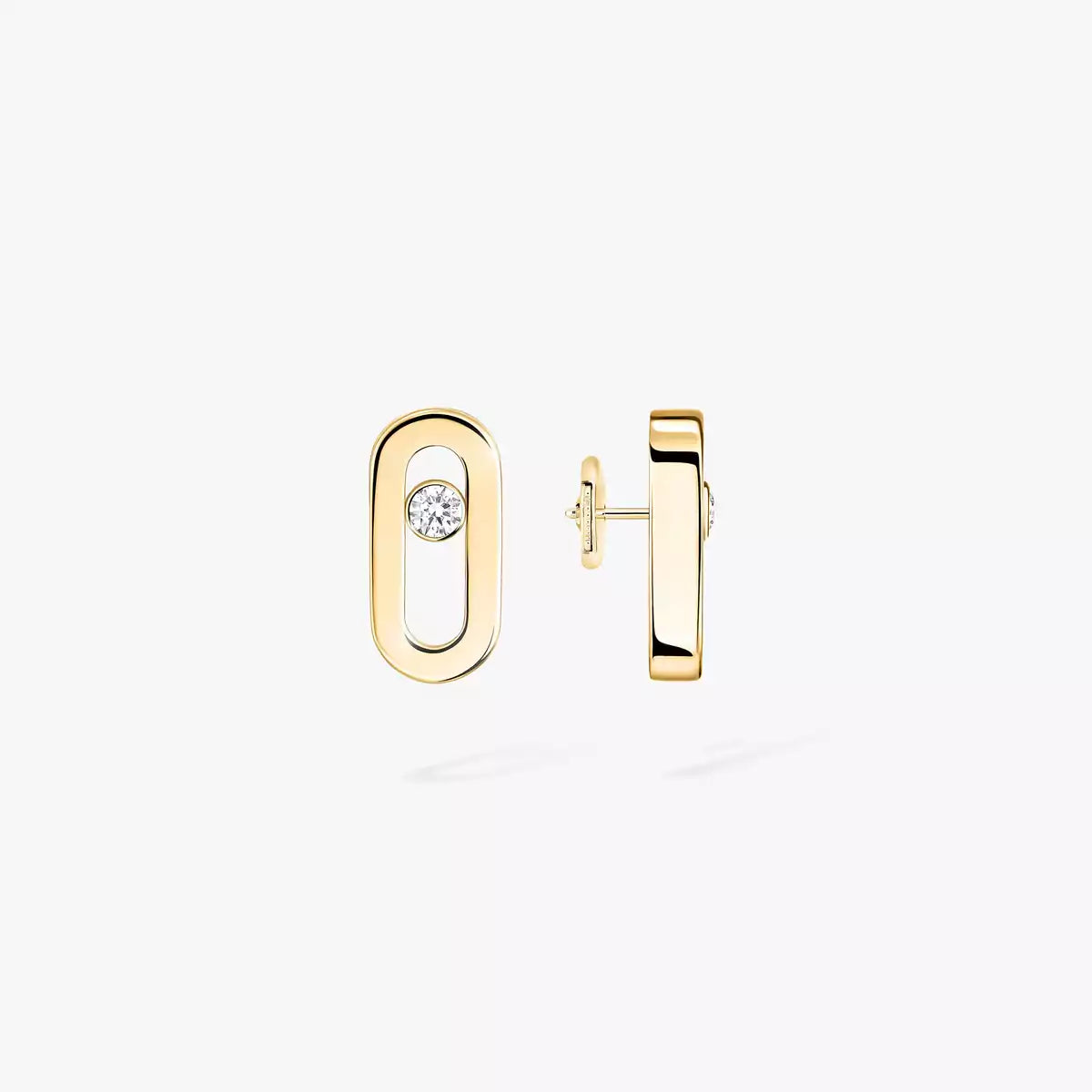 [Riva Jewelry]MOVE UNO DIAMOND STUD EARRINGS