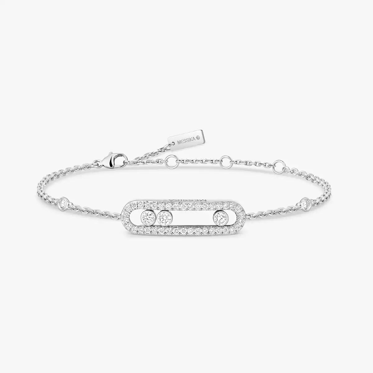 [Riva Jewelry]PAVÉ BABY MOVE DIAMOND BRACELET
