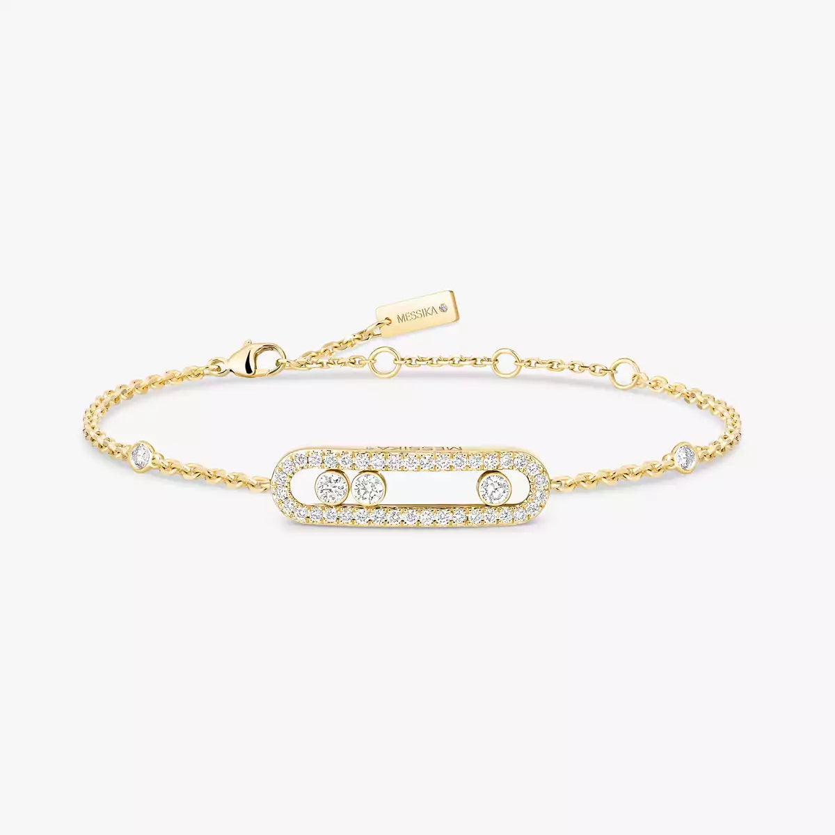 [Riva Jewelry]PAVÉ BABY MOVE DIAMOND BRACELET